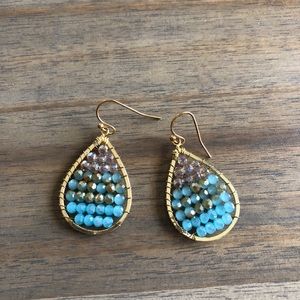 Brad dangle earrings